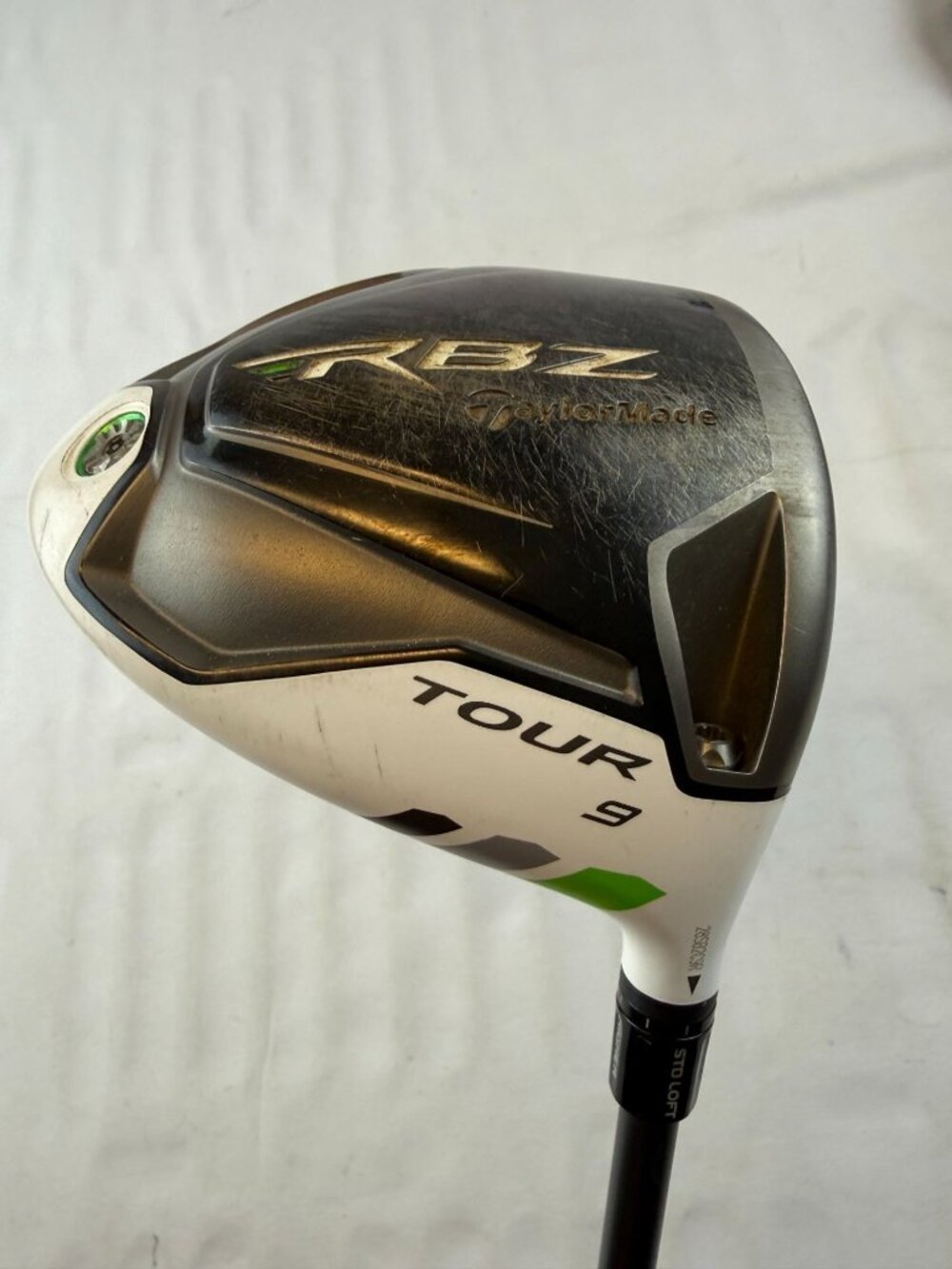 TaylorMade RBZ RocketBallz Tour 9 Driver Matrix Ozik XCON-6 Stiff w/ Headcover
